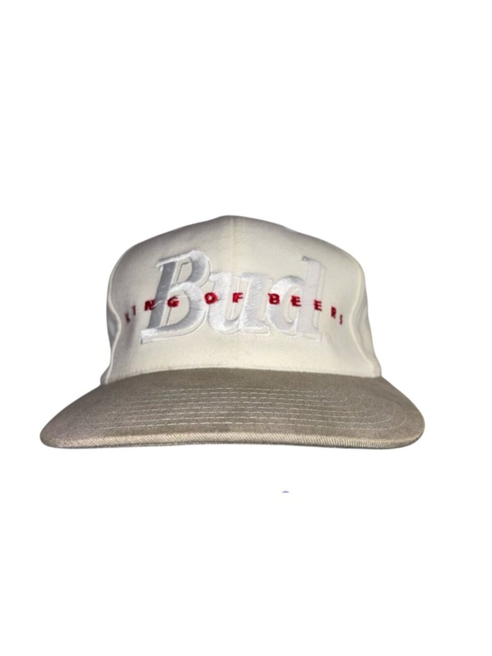 Vintage Budweiser King of Beers Snapback Block Letter Gorpcore Trucker Cap
